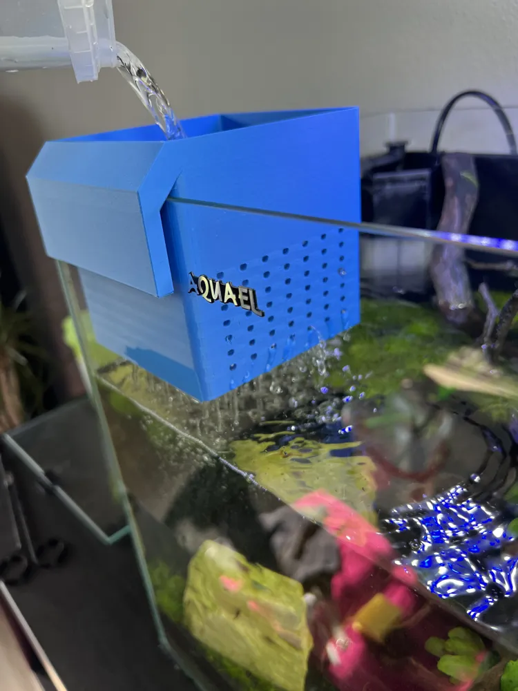 Troca de agua com filtro